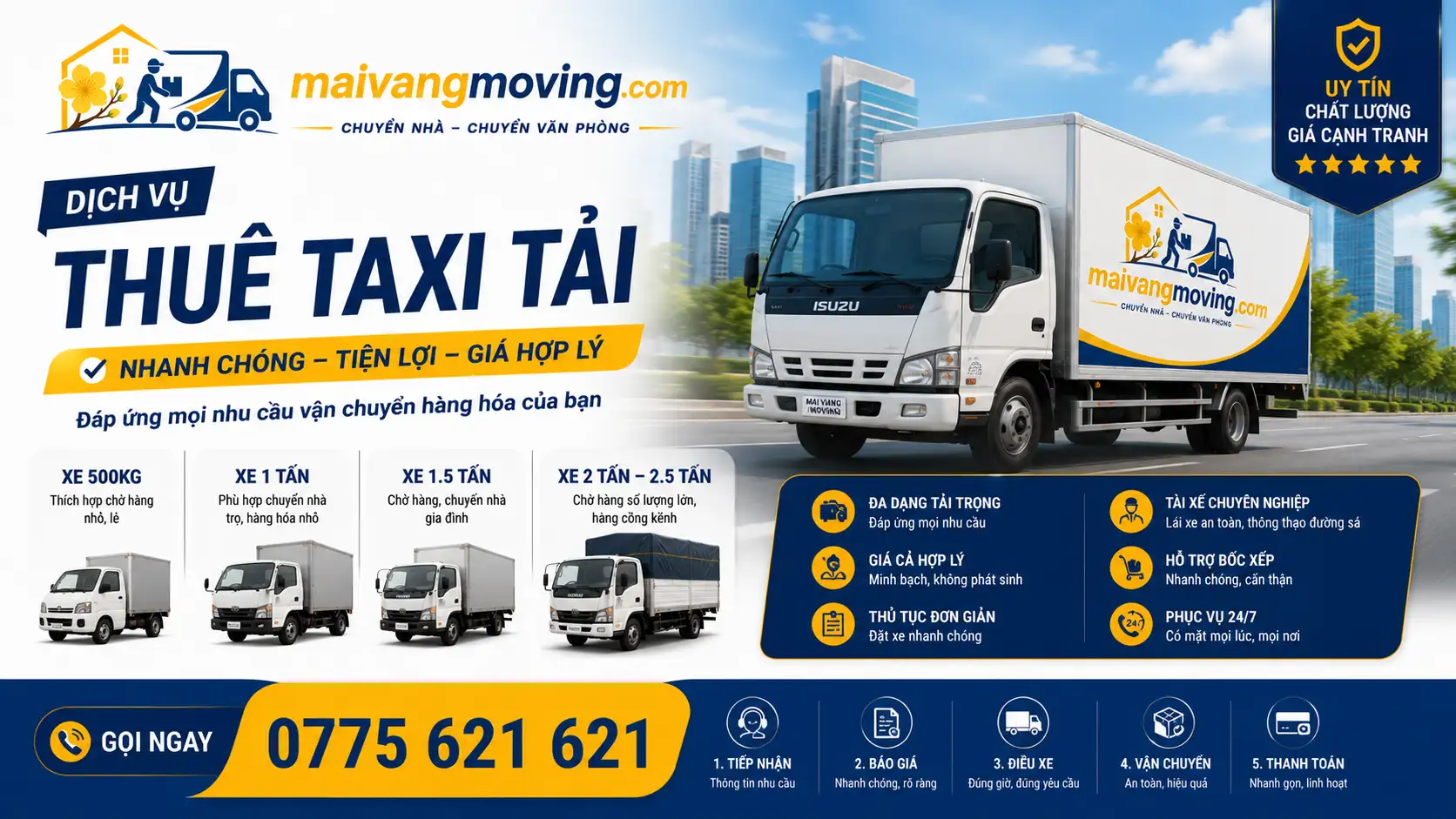 Thuê Taxi Tải
