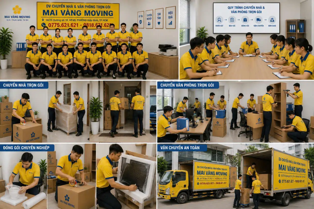 MAI VÀNG MOVING Chuyển Nhà Trọn Gói